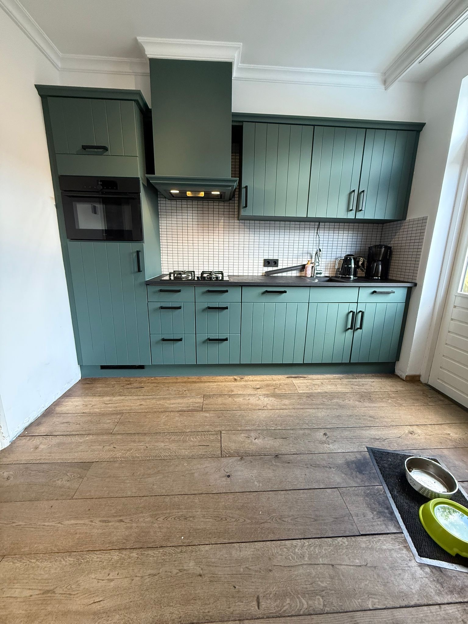 Warme groene keuken in Rucphen